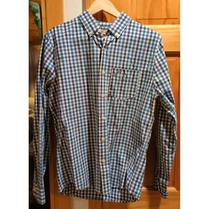 Hollister California Plaid Button Up Shirt Mens Size Small